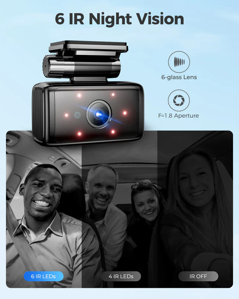 AZDOME M580 3CH 5K Dash Cam 