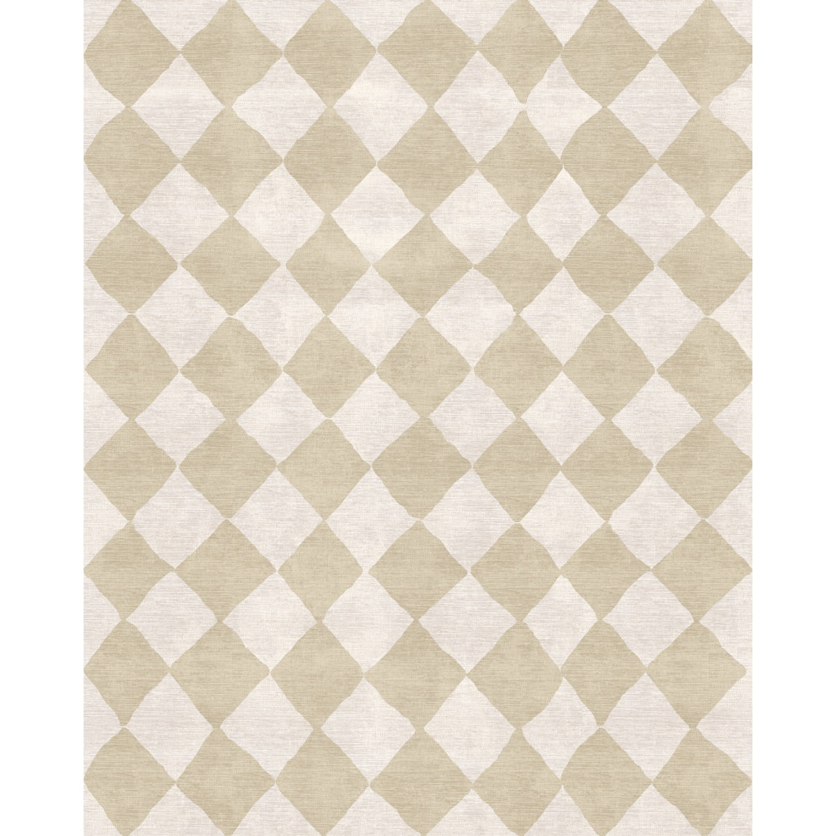 Trestres Checkered Natural & Ivory Rug 