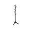 VASAGLE Solid Wood Coat Rack with 8 Hooks