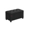 SONGMICS Storage Ottoman Bench with Legs, Load up to 660 lb