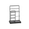 SONGMICS Jewelry Holder with Metal Frame and Velvet Tray