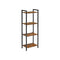 VASAGLE Tall Bookshelf with Steel Frame