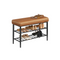 VASAGLE EKHO Collection - Shoe Bench with Metal Shelves