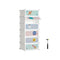 SONGMICS Kids' Shoe Rack with Doors