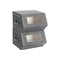 SONGMICS Stackable Storage Bins Set of 2