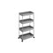 SONGMICS 4-Tier Slim Storage Cart on Wheels