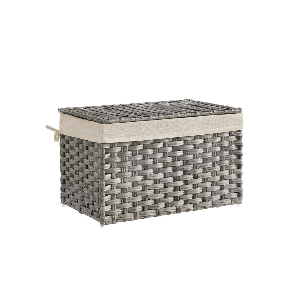 SONGMICS Storage Basket with Lid 