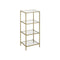 VASAGLE Bookcase, Slim Shelving Unit