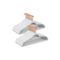 SONGMICS Clothes Hanger with Rose Gold Swivel Hook