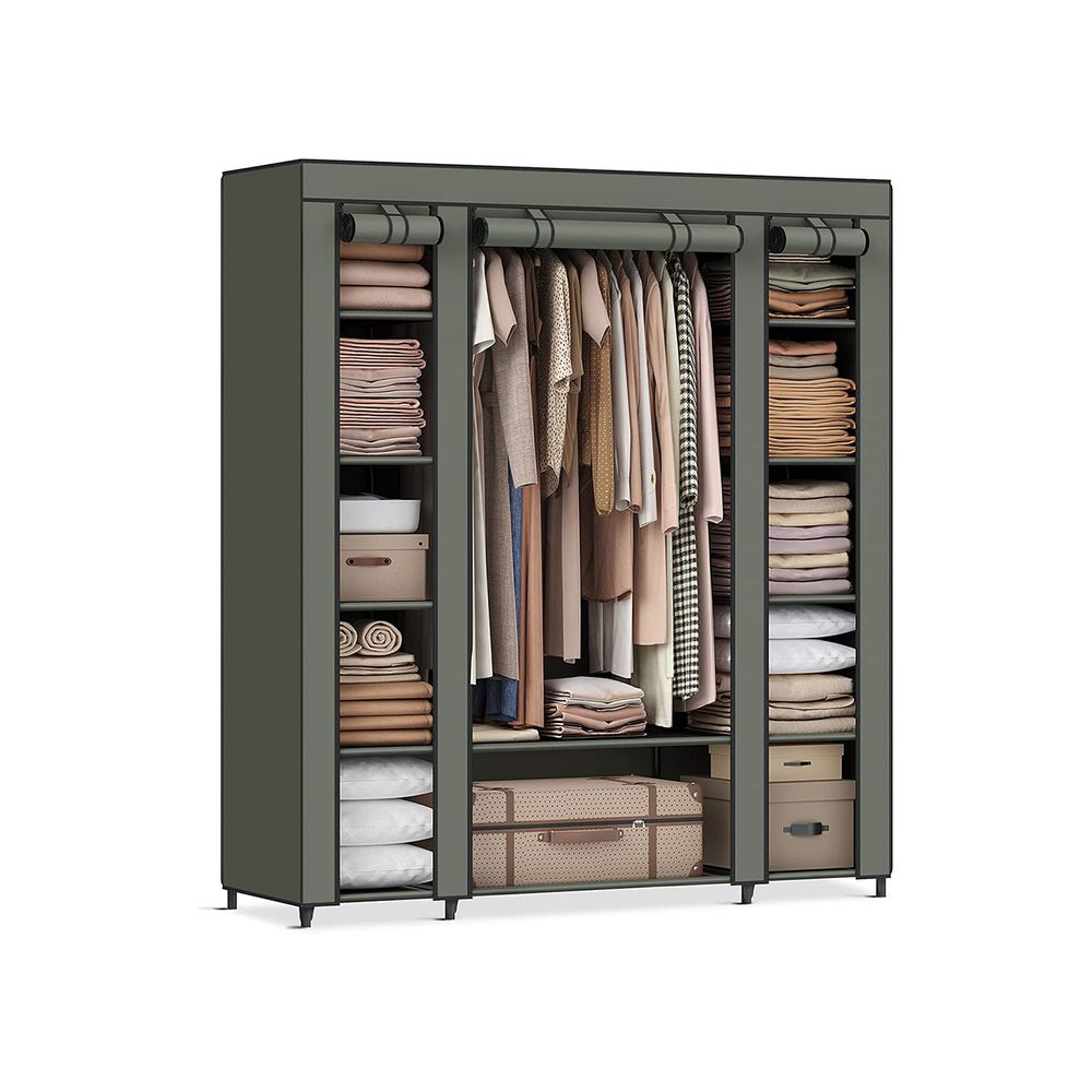 SONGMICS Portable Closet with Non-Woven Fabric Cover 