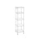 SONGMICS Wire Bathroom Shelf with Hook