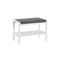 SONGMICS Shoe Rack Bench with Cushion Upholstered Padded Seat