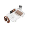 VASAGLE College Dorm Room Essentials Clip On Nightstand Bedside Storage