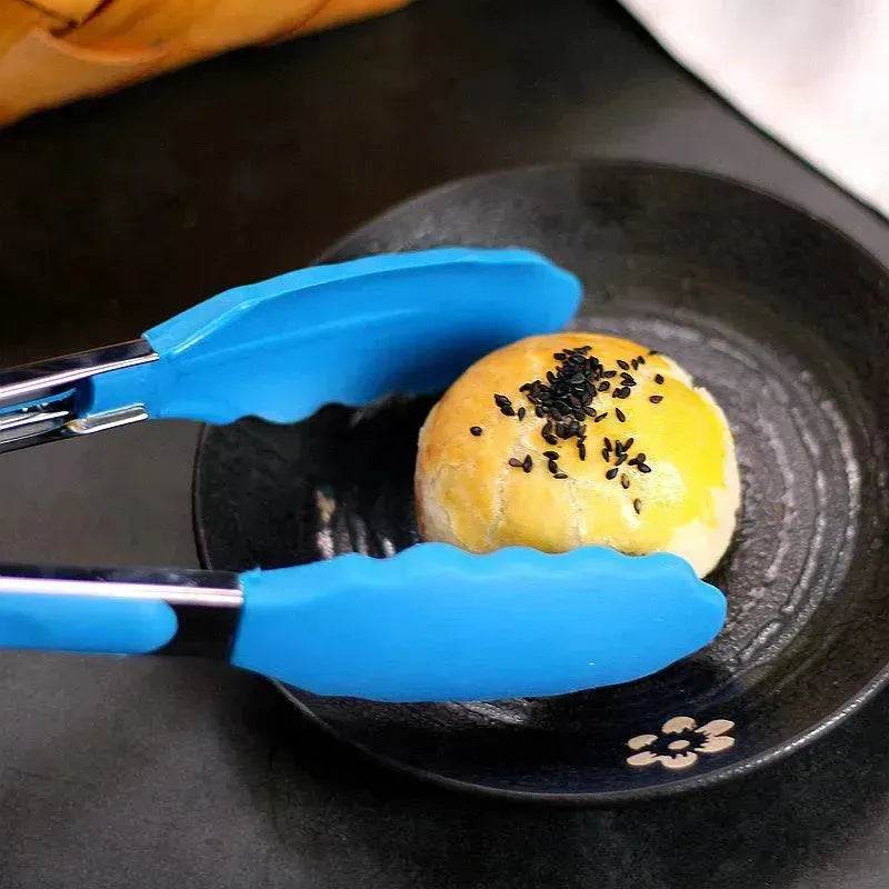 1 Pc Cooking Barbecue Clip In Stainless Steel Handle BBQ Forks Tool Outdoor Salad Food Clip Kitchen Appliances 