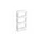 SONGMICS 4-Tier Narrow Utility Cart on Wheels