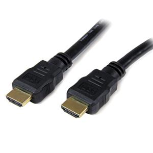 StarTech.com 6ft/2m HDMI Cable, 4K High Speed HDMI Cable with Ethernet, Ultra HD 4K 30Hz Video, HDMI 1.4 Cable, HDMI Monitor Cord, Black 
