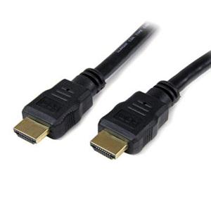 StarTech.com 3ft/91cm HDMI Cable, 4K High Speed HDMI Cable with Ethernet, Ultra HD 4K 30Hz Video, HDMI 1.4 Cable, HDMI Monitor Cord, Black