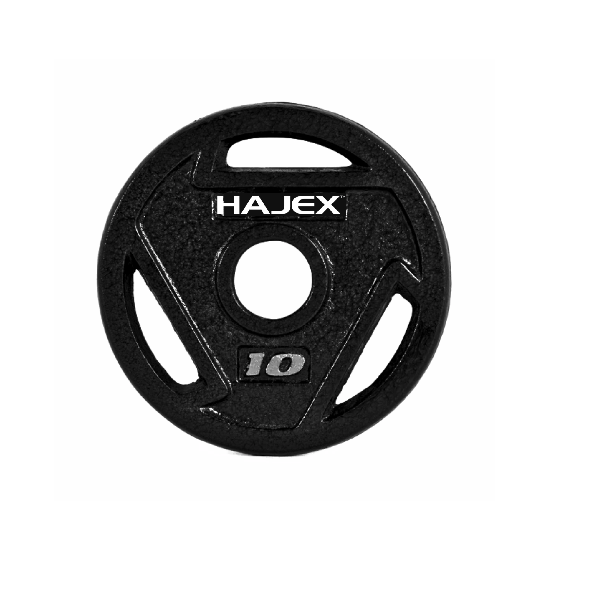 HAJEX Tri Grip Cast Iron Weight Plates 