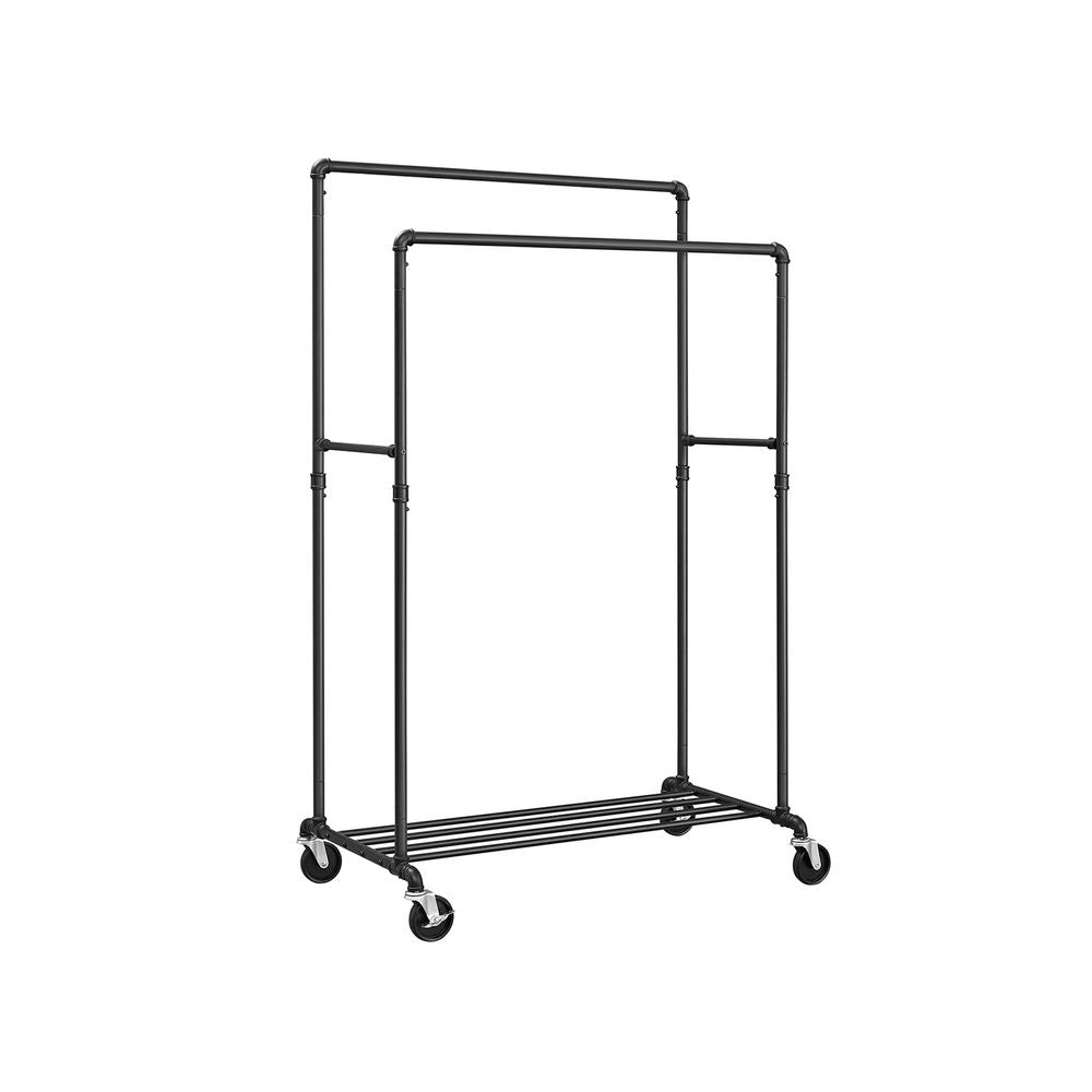SONGMICS 39.4 Inch Clothing Rack with Storage Shelf 