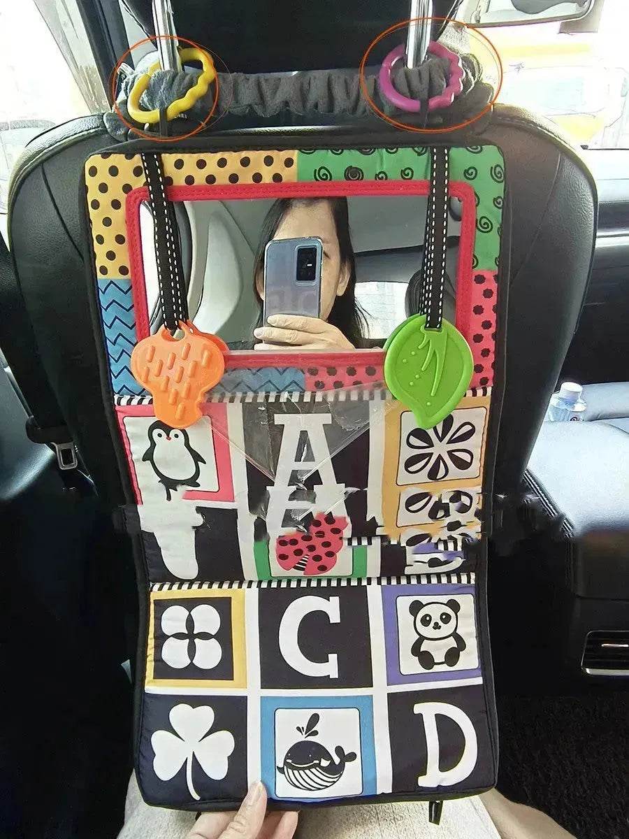 Foldable Cognitive Wall Chart Visual Training Toy for Toddler Children 