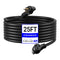 VEVOR 30A Generator Extension Cord 25 ft 250V NEMA 6-50P to 6-50R Power Cable