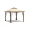 2-Tier 11 x 11 Feet Pop-Up Gazebo Tent Portable Canopy Shelter Carry Bag Mesh