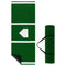 10 x 3.8 ft Baseball and Softball Hitting Mat with Home Plate-Green
