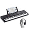 VEVOR 61 Key Digital Keyboard Piano Electric Portable 200 Tones 200 Rhythms