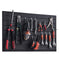 VEVOR 2 x 4 ft Slat Wall Paneling PVC Black Garage Slatwall with Modular Design