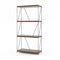 2/3/4/5-Tier Multipurpose Display Rack with Metal Frame-4-Tier