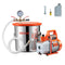 VEVOR 3.5CFM Single Stage Vacuum Pump 3 Gallon Stainless Steel Degassing Chamber