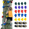 VEVOR Ninja Tree Climbing Kit 20 Tree Climbing Holds 6 Ratchet Straps Outdoor