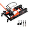 VEVOR 1500lbs Hydraulic & Pneumatic Motorcycle Jack Lift Hoist Stand 2 Casters