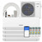 UltrEco Series 30000 BTU 4 Zone 23 SEER2 Mini Split Air Conditioner Wifi Enabled with Heat Pump