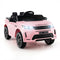 12V Kids Ride On Car with Remote Control Lockable Doors Slow Start System and LED Lights-Pink