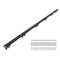 VEVOR 15ft Wall Mounted Stair Handrail Black Aluminum 250lbs Load Capacity