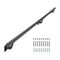 VEVOR 6ft Wall Mounted Stair Handrail Black Aluminum Indoor Outdoor Railing