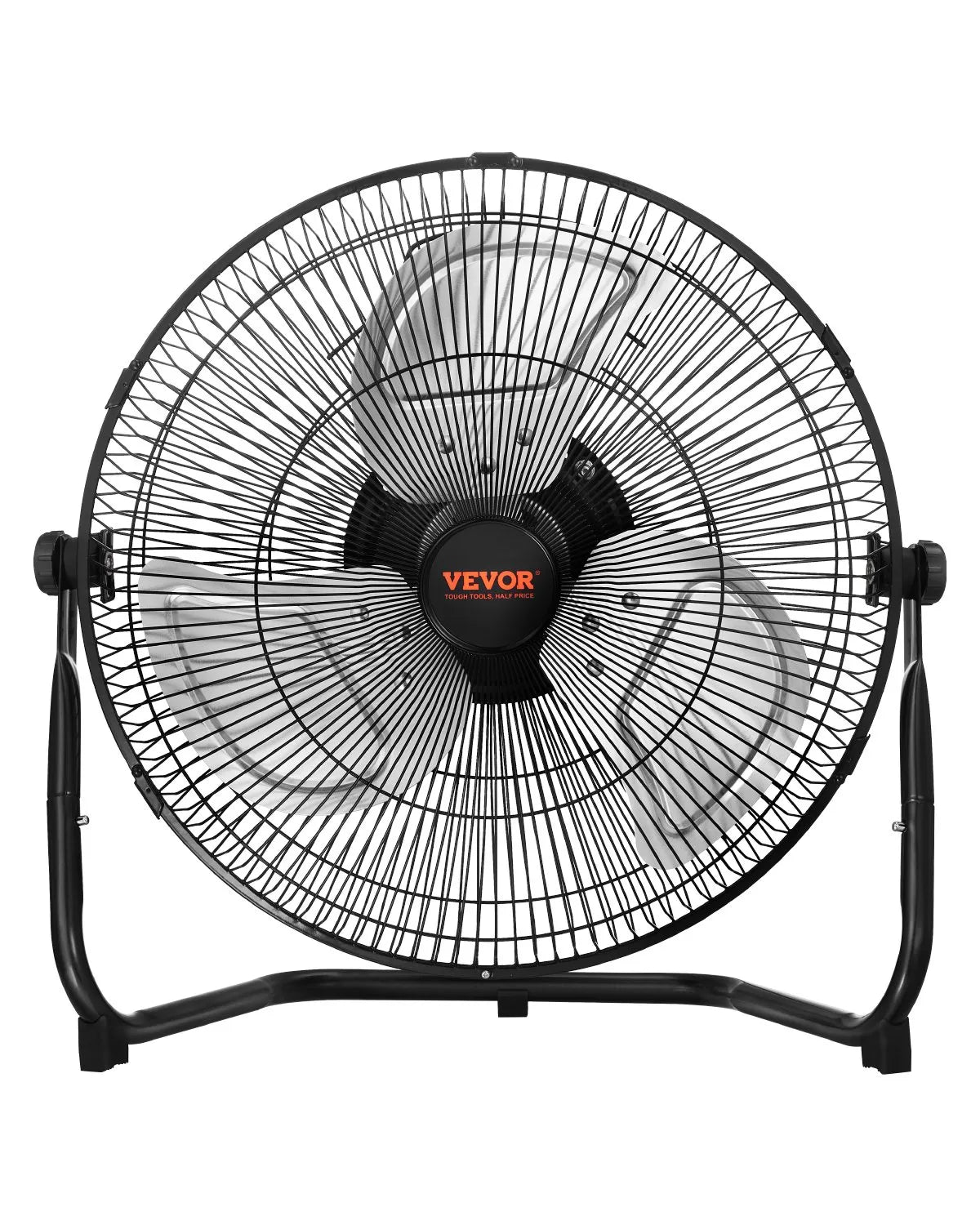 VEVOR 14 In Floor Fan 3 Speed 360° Adjustable Tilt High-Velocity Industrial Fan