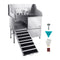 VEVOR 50 Inch Dog Grooming Bath Tub Stainless Steel w Ramp Faucet Left Door