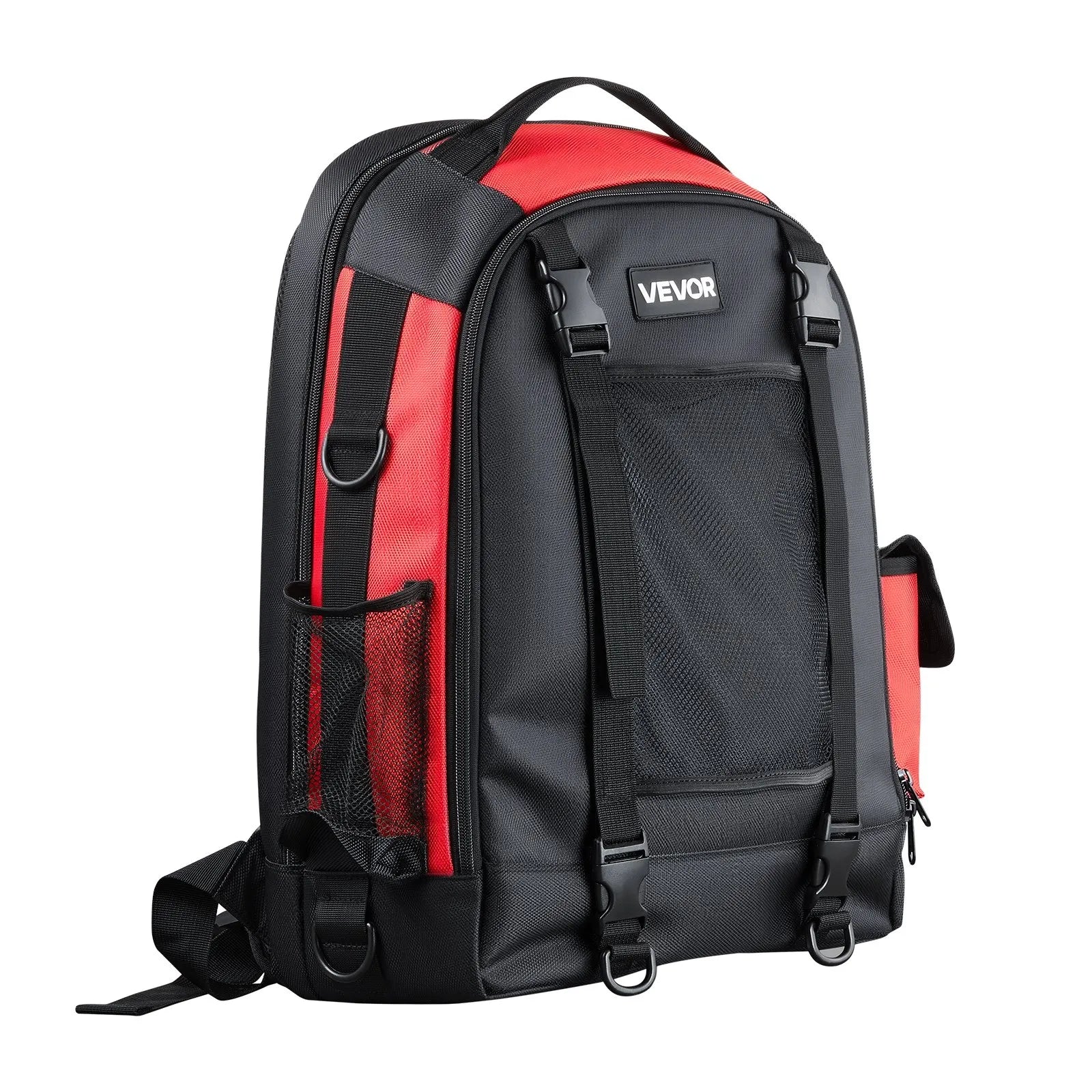 VEVOR 25.2L Welding Backpack 1680D Polyester Welder Backpack for Tool and Helmet