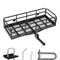 VEVOR 500 lbs Hitch Cargo Carrier Folding Hitch Cargo Carrier for 2