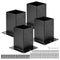VEVOR 4 Pcs 6x6 Post Base Bracket Inner Size 5.6x5.6 in Wood Fence Post Anchor