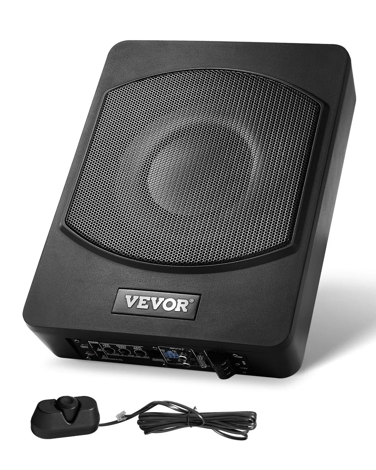 VEVOR 10" 240W Under Seat Car Subwoofer Slim Powered Car/Truck Subwoofer System