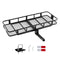 VEVOR 500 lbs Hitch Cargo Carrier Folding Hitch Cargo Carrier with Stabilizer