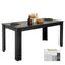 VEVOR 63in Rectangle Dining Table Wood Kitchen Table for 4-6 Person (Only Table)