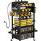 VEVOR 5-tier Tool Organizer Cart with Charging Station Garage Cart on Wheels