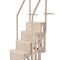 VEVOR 4-Step Taupe Pool Ladder of 2 Handrails Supports 400 lb for 48-54 In Pools