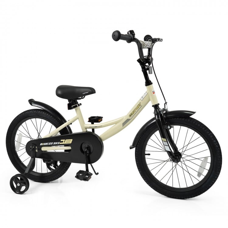 18 Inches Kids Bike Sport Bicycle with Removable Training Wheels