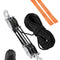 VEVOR 100 ft Rope Hoist Pulley Wheel Block and Tackle Puller 5:1 Ratio 4400 lbs