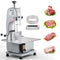 VEVOR 650W Commercial Electric Meat Bandsaw Stainless Steel Bone Sawing Machine